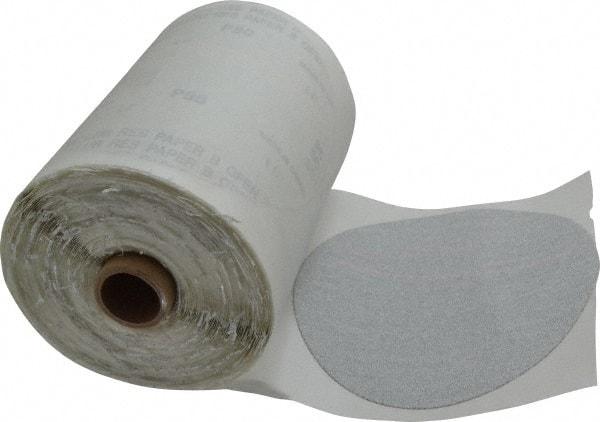 Made in USA - 6" Diam, 80 Grit Silicon Carbide Adhesive PSA Disc - Medium Grade, B Weighted Paper Backing, For Low Speed Dual-Action Sanders, Random Orbital Sanders - Industrial Tool & Supply