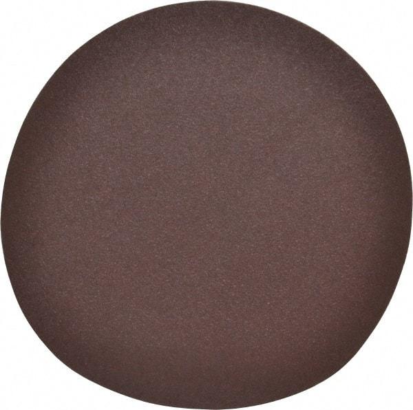 Made in USA - 14" Diam, 40 Grit Aluminum Oxide Adhesive PSA Disc - Coarse Grade, X Weighted Cloth Backing, For Low Speed Dual-Action Sanders, Random Orbital Sanders - Industrial Tool & Supply