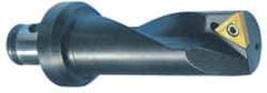 Komet - 0.433" Min Bore Diam, 32mm Shank Diam, ABS-KFK-UJ Indexable Boring Bar - 1.693" Max Bore Depth, TOGX 090204 Insert, Screw Holding Method - Industrial Tool & Supply