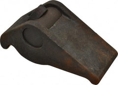 Value Collection - 5/8" Stud, 4-1/4" Max Clamping Height, Steel, Adjustable & Self-Positioning Strap Clamp - 2-5/8" Wide, 2-1/4" High, 2-1/8" Heel to Stud Center - Industrial Tool & Supply