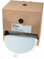 Made in USA - 6" Diam, 80 Grit Silicon Carbide Adhesive PSA Disc - Medium Grade, B Weighted Paper Backing, For Low Speed Dual-Action Sanders, Random Orbital Sanders - Industrial Tool & Supply