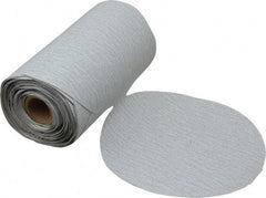 Made in USA - 6" Diam, 150 Grit Silicon Carbide Adhesive PSA Disc - Very Fine Grade, B Weighted Paper Backing, For Low Speed Dual-Action Sanders, Random Orbital Sanders - Industrial Tool & Supply