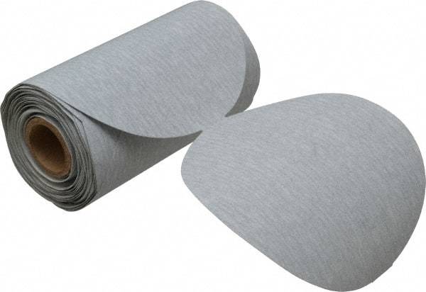 Made in USA - 5" Diam, 240 Grit Silicon Carbide Adhesive PSA Disc - Very Fine Grade, B Weighted Paper Backing, For Low Speed Dual-Action Sanders, Random Orbital Sanders - Industrial Tool & Supply