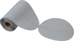 Made in USA - 6" Diam, 320 Grit Silicon Carbide Adhesive PSA Disc - Extra Fine Grade, B Weighted Paper Backing, For Low Speed Dual-Action Sanders, Random Orbital Sanders - Industrial Tool & Supply