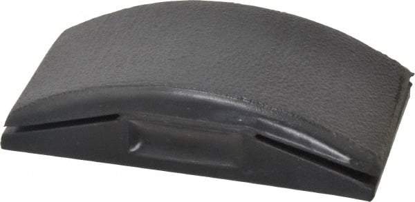 Value Collection - Sanding Block - 1-1/4" Deep, Natural Rubber, Compatible with Standard Size Sandpaper - Industrial Tool & Supply