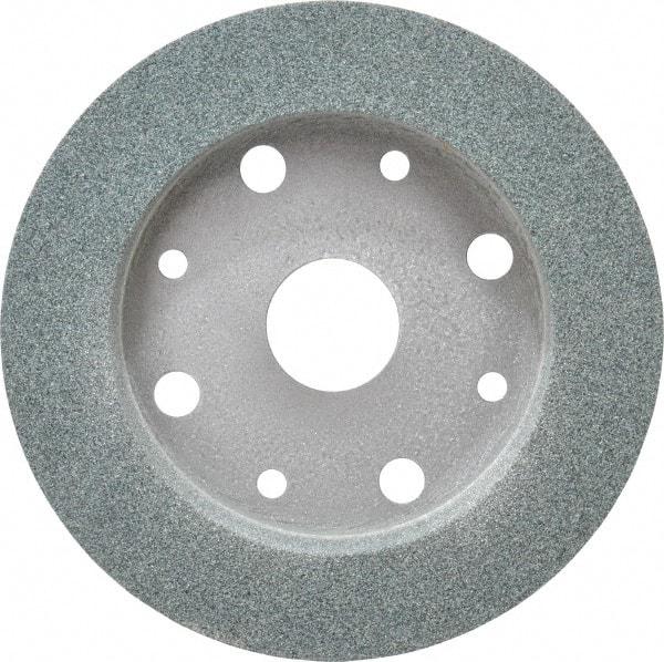 Norton - 6" Diam, 4" Hole Size, 1" Overall Thickness, 60 Grit, Type 2 Tool & Cutter Grinding Wheel - Medium Grade, Silicon Carbide, I Hardness, Vitrified Bond, 3,600 RPM - Industrial Tool & Supply