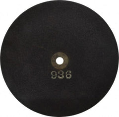 Made in USA - 10" 36 Grit Aluminum Oxide Cutoff Wheel - 3/32" Thick, 5/8" Arbor, 6,500 Max RPM, Use with Stationary Tools - Industrial Tool & Supply