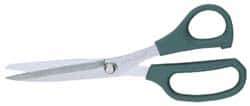 Clauss - 3-1/4" LOC, 8" OAL Stainless Steel Standard Shears - Ambidextrous, Straight Handle, For General Purpose Use - Industrial Tool & Supply