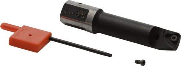 Iscar - 14mm Min Bore Diam, 73.99mm OAL, 16mm Shank Diam, IHAXF Indexable Boring Bar - 50.01mm Max Bore Depth, TPGX 73.. Insert - Industrial Tool & Supply