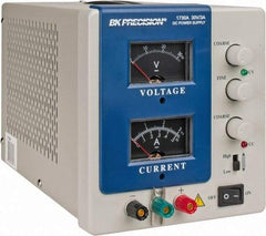 B&K Precision - 180 Watt, 0 to 3 Amp, 0 to 30 VDC Output, Power Supply - 5-1/2 Inch Wide x 12-1/2 Inch Deep x 6.2 Inch High, 32 to 104°F, Analog - Industrial Tool & Supply