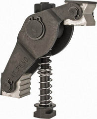 Gibraltar - 3/8" Stud, 2.13" Max Clamping Height, Steel Strap Clamp Assembly - 1-1/2" Strap Thickness, 4.55" Strap Len, 1-1/2" Strap Width - Industrial Tool & Supply