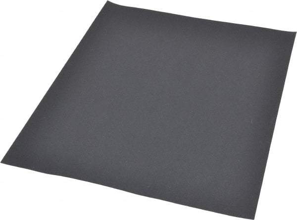 Value Collection - 400 Grit, Silicon Carbide Sanding Sheet - 11" Long x 9" Wide, Super Fine Grade, A Weighted Paper Backing - Industrial Tool & Supply