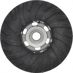 Norton - 5" Diam Locking Nut Disc Backing Pad - Medium Density, 10,000 RPM - Industrial Tool & Supply