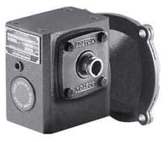 Boston Gear - 1.33 Centerline Distance, 20:1, 1/3 Input Horsepower, 197 Lbs. Max Torque, Speed Reducer - 56C NEMA - Industrial Tool & Supply