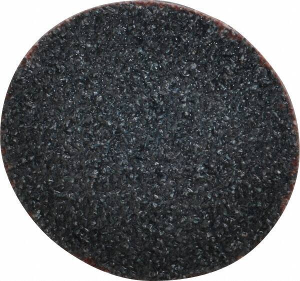 Norton - 1-1/2" Disc Diam, 50 Grit, Zirconia Alumina Quick Change Disc - Type S Attaching System, Coated, Brown, Coarse Grade, R821 Series - Industrial Tool & Supply