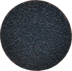 Norton - 1-1/2" Disc Diam, 80 Grit, Zirconia Alumina Quick Change Disc - Type S Attaching System, Coated, Brown, Medium Grade, R821 Series - Industrial Tool & Supply