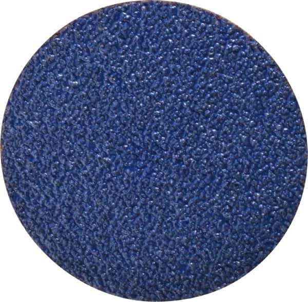 Norton - 4" Disc Diam, 36 Grit, Zirconia Alumina Quick Change Disc - Type S Attaching System, Coated, Very Coarse Grade, R821 Series - Industrial Tool & Supply