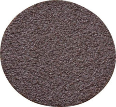 Norton - 1-1/2" Disc Diam, 60 Grit, Aluminum Oxide Quick Change Disc - Type S Attaching System, Coated, Brown, Medium Grade, R228 Series - Industrial Tool & Supply