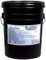 Rustlick - Rustlick PowerSaw, 5 Gal Pail Sawing Fluid - Synthetic, For Band Sawing, Circular Sawing, Grinding - Industrial Tool & Supply