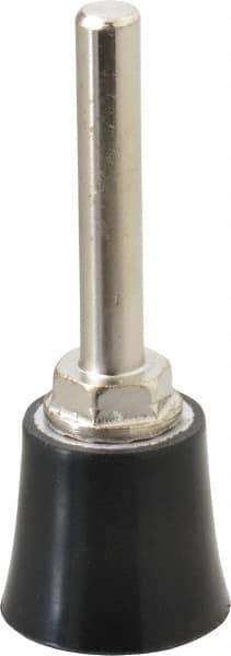 Norton - 1" Diam Quick-Change Type S Disc Backing Pad - 1/4" Shank Diam, Medium Density, 40,000 RPM, Speed-Lok TS Compatible - Industrial Tool & Supply