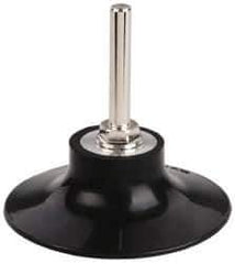 Norton - 3" Diam Quick-Change Type S Disc Backing Pad - 1/4" Shank Diam, Medium Density, 20,000 RPM, Speed-Lok TS Compatible - Industrial Tool & Supply