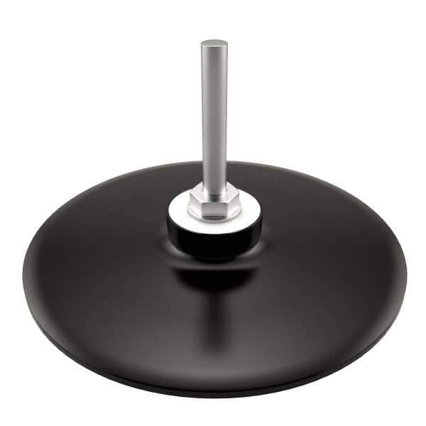 Norton - 4" Diam Quick-Change Type S Disc Backing Pad - 1/4" Shank Diam, Medium Density, 12,000 RPM, Speed-Lok TS Compatible - Industrial Tool & Supply