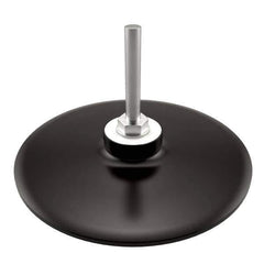 Norton - 4" Diam Quick-Change Type S Disc Backing Pad - 1/4" Shank Diam, Medium Density, 12,000 RPM, Speed-Lok TS Compatible - Industrial Tool & Supply