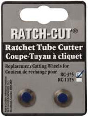 Anglo American - Cutter Replacement Cutting Wheel - Use with Ratch-Cut Ratcheting Tube Cutter - Industrial Tool & Supply