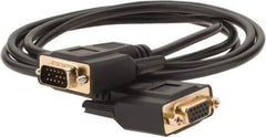 Tripp-Lite - 6' Long, HD15/HD15 Computer Cable - Black, Male x Female - Industrial Tool & Supply