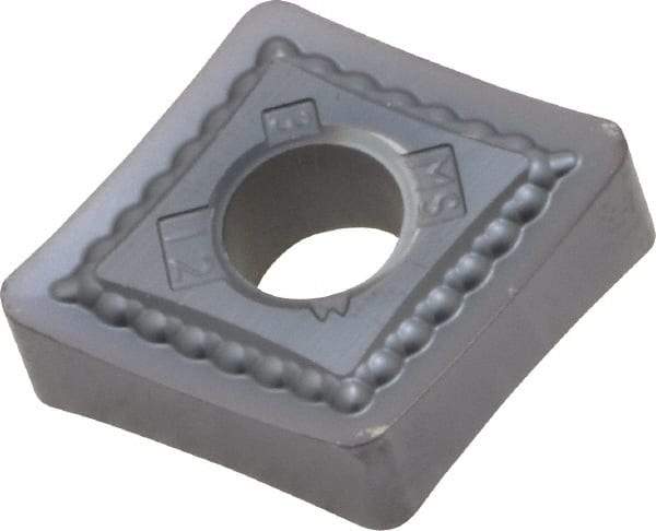 Kennametal - CNMG433 MS Grade KC5510 Carbide Turning Insert - TiAlN Finish, 80° Diamond, 1/2" Inscr Circle, 3/16" Thick, 3/64" Corner Radius - Industrial Tool & Supply