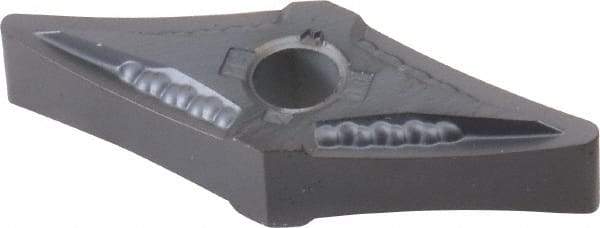 Kennametal - VNMG332 MS Grade KC5010 Carbide Turning Insert - TiAlN Finish, 35° Diamond, 3/8" Inscr Circle, 3/16" Thick, 1/32" Corner Radius - Industrial Tool & Supply