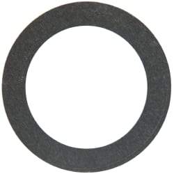 Made in USA - 0.1mm Thick, 20mm Inside x 28mm OD, Round Shim - 3/4" Screw, Uncoated 302/304 Stainless Steel - Industrial Tool & Supply