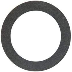 Made in USA - 0.1mm Thick, 20mm Inside x 28mm OD, Round Shim - 3/4" Screw, Uncoated 302/304 Stainless Steel - Industrial Tool & Supply