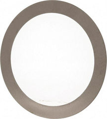 Made in USA - 0.1mm Thick, 35mm Inside x 45mm OD, Round Shim - Uncoated 302/304 Stainless Steel - Industrial Tool & Supply