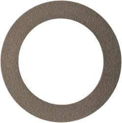 Made in USA - 0.2mm Thick, 14mm Inside x 20mm OD, Round Shim - 1/2" Screw, Uncoated 302/304 Stainless Steel - Industrial Tool & Supply