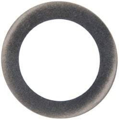 Made in USA - 0.3mm Thick, 25mm Inside x 36mm OD, Round Shim - 7/8" Screw, Uncoated 302/304 Stainless Steel - Industrial Tool & Supply