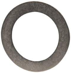 Made in USA - 0.51mm Thick, 12mm Inside x 18mm OD, Round Shim - 7/16" Screw, Uncoated 302/304 Stainless Steel - Industrial Tool & Supply