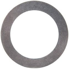 Made in USA - 0.51mm Thick, 30mm Inside x 42mm OD, Round Shim - Uncoated 302/304 Stainless Steel - Industrial Tool & Supply