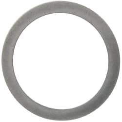 Made in USA - 0.51mm Thick, 40mm Inside x 50mm OD, Round Shim - Uncoated 302/304 Stainless Steel - Industrial Tool & Supply