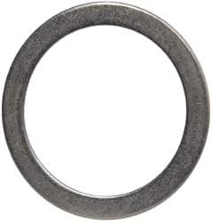 Made in USA - 0.039" Thick, 35mm Inside x 45.01mm OD, Round Shim - Uncoated 302/304 Stainless Steel - Industrial Tool & Supply