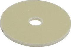 Made in USA - 3/8" Screw, Grade G10 Fiberglass Standard Flat Washer - 3/8" ID x 2" OD, 1/8" Thick, Plain Finish - Industrial Tool & Supply
