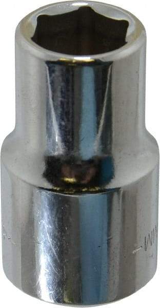 Blackhawk by Proto - 1/2" Drive, Standard Hand Socket - 6 Points, 1-1/2" OAL, Chrome Finish - Industrial Tool & Supply