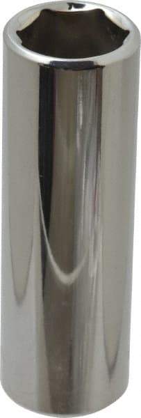 Blackhawk by Proto - 1/2" Drive, Deep Hand Socket - 6 Points, 3-3/32" OAL, Chrome Finish - Industrial Tool & Supply