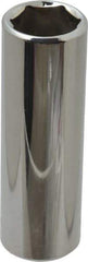 Blackhawk by Proto - 1/2" Drive, Deep Hand Socket - 6 Points, 3-3/32" OAL, Chrome Finish - Industrial Tool & Supply