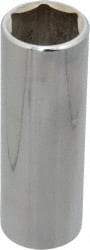 Blackhawk by Proto - 1/2" Drive, Deep Hand Socket - 6 Points, 3-3/32" OAL, Chrome Finish - Industrial Tool & Supply