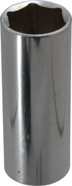 Blackhawk by Proto - 1/2" Drive, Deep Hand Socket - 6 Points, 3-3/32" OAL, Chrome Finish - Industrial Tool & Supply