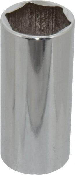 Blackhawk by Proto - 1/2" Drive, Deep Hand Socket - 6 Points, 3-3/32" OAL, Chrome Finish - Industrial Tool & Supply
