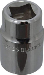 Blackhawk by Proto - 3/4", 1/2" Drive, Standard Hand Socket - 6 Points, 1-1/2" OAL, Chrome Finish - Industrial Tool & Supply
