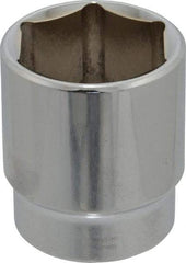 Blackhawk by Proto - 1-1/8", 1/2" Drive, Standard Hand Socket - 6 Points, 1-11/16" OAL - Industrial Tool & Supply