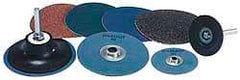 Superior Abrasives - 36 Piece, 36, 60, 80, 120 Grit, 2" Disc Diam, Abrasive Disc Kit - Coated & Nonwoven, Very Coarse, Medium, Fine Grade, Aluminum Oxide - Industrial Tool & Supply